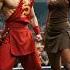 Red Dragon Warrior Vs African Female Fighter Who Wins Shorts Kungfu Wushufight Fight