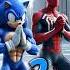 Electric Power Ironman And Saitama Vs Powerful Sonic And Spiderman Legend Fight Between Superheroes