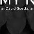 David Guetta Say My Name Karaoke Version Ft Bebe Rexha J Balvin