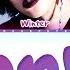 WINTER Spark Lyrics Color Coded Lyrics