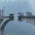 LARGEST ARCH HYBRID CANTILEVERED BEAM BRIDGE LIUZHI BRIDGE Naqing Expressway Bridge Construction