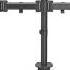Skill Tech Dual Screens Economical Double Joint Articulating Steel Monitor Arm SH 070 C024