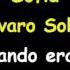 Alvaro Soler Sofia Karaoke Version