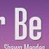 Shawn Mendes Never Be Alone Lyrics