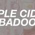 Apple Cider Beabadoobee Lyrics