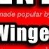 Winger Seventeen Karaoke Version