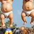 Wall Flip Babies TRANSFORM Into Real Animals Shorts