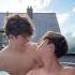 Two Best Friends In The Pool Loveislove Comedy Happy Funny