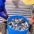 Net Full Of Silver Fish Harvest In Action