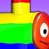 Learn Colors With Train Paint Finger Family Nursery Rhymes