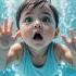 Heroic Golden Retriever Saves Baby From Drowning In POOL Dog Baby Shorts