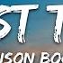 Benson Boone Ghost Town Lyrics