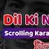 Dil Ki Nazar Se Karaoke With Female Voice Tanuja Utpal
