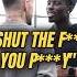 NEAR BRAWL Richardson Hitchins George Kambosos TRADED HEATED WORDS