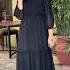 Noir Smoke Glam Dive Into Luxury With Our Chiffon Black Frock ChiffonChic Nazmina