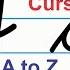 Awesome Writing Cursive Capital And Small Letters