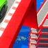 SHINCHAN AND FRANKLIN TRIED THE IMPOSSIBLE MULTI HEART DIL ROAD PARKOUR CHALLENGE GTA 5