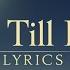 ZAYN Sia Dusk Till Dawn Lyrics