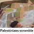 Palestinians Scramble To Get Food Parcels