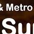 Future Metro Boomin This Sunday Clean Lyrics