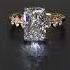 Two Tone Ring With Radiant Dreamring Engagementring Labdiamond Ringinspo Bride2025