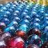 Marble Run Rainbow A Pleasant ASMR Experience Of Rolling 7 Colored Balls In A Row