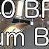 190 BPM Shuffle Drum Beat For Musical Practice