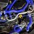 Infiniti Q60 Forged Carbon Engine Bay Boosted6 Intakes Mishimoto Intercoolers
