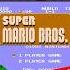 START SCREEN Tricks In Super Mario Bros NES