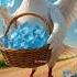 Big Pigeon Grows An Ice Tree In The Summer And Then Puts The Ice In The Pool Ai Pigeon Farmer