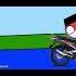 Dikejar Pohond Bijak Countryball Countryballs Shorts