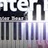 BTS V Winter Bear Piano Cover