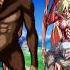Eren X Zeke Vs All Titans Attackontitan Eren Aot Anime