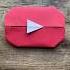 EASY YOUTUBE PLAY BUTTON ORIGAMI DIY PAPER YOUTUBE BUTTON COOL ORIGAMI INSTRUCTIONS PAPERART