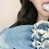 Asmr Eating Butterfly Pea Flower Layer Soft And Waxy Sound 크림丨먹방丨Mukbang丨Satisfying丨Eatings